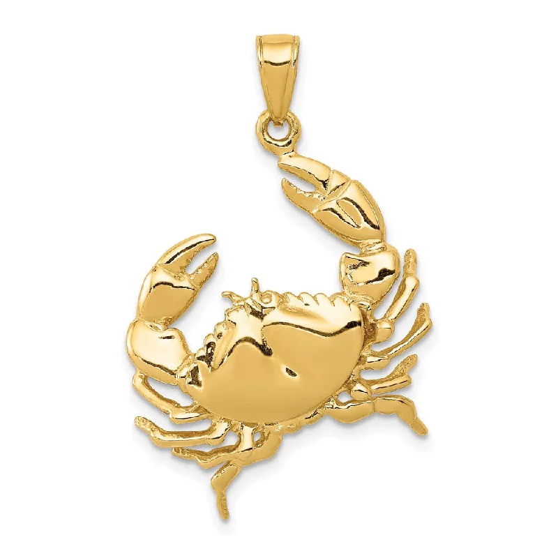Best Jewelry Deals – Premium Quality At Exclusive Discounts 14k Yellow Gold Stone Crab Pendant Best Jewelry Deals – Premium Quality At Exclusive Discounts 14k Yellow Gold Stone Crab Pendant