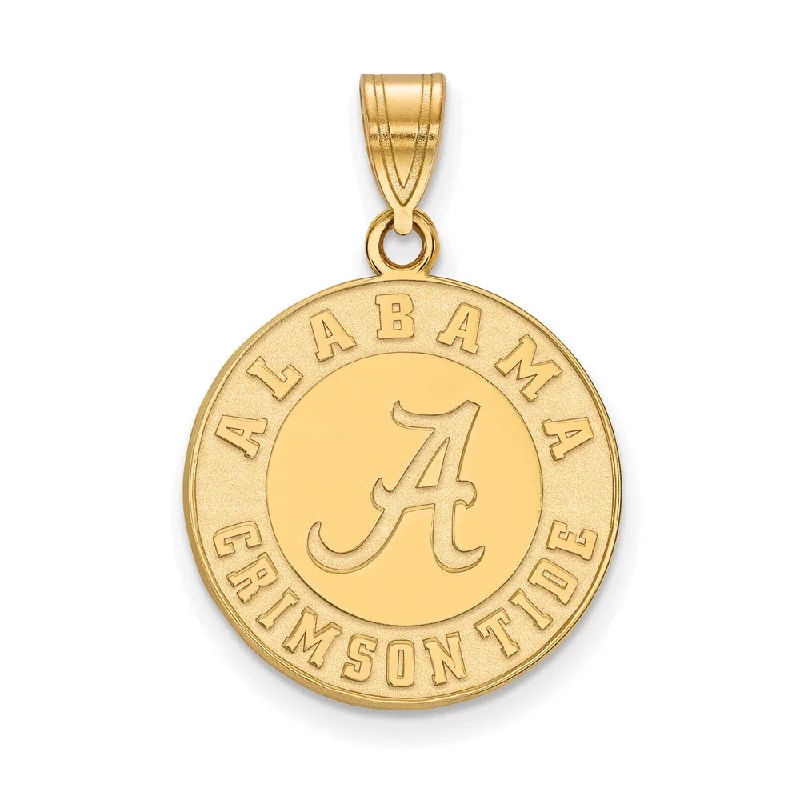 Handcrafted Jewelry Sale – Unique Designs At Low Prices 14k Yellow Gold U. of Alabama Large Logo Disc Pendant Handcrafted Jewelry Sale – Unique Designs At Low Prices 14k Yellow Gold U. of Alabama Large Logo Disc Pendant