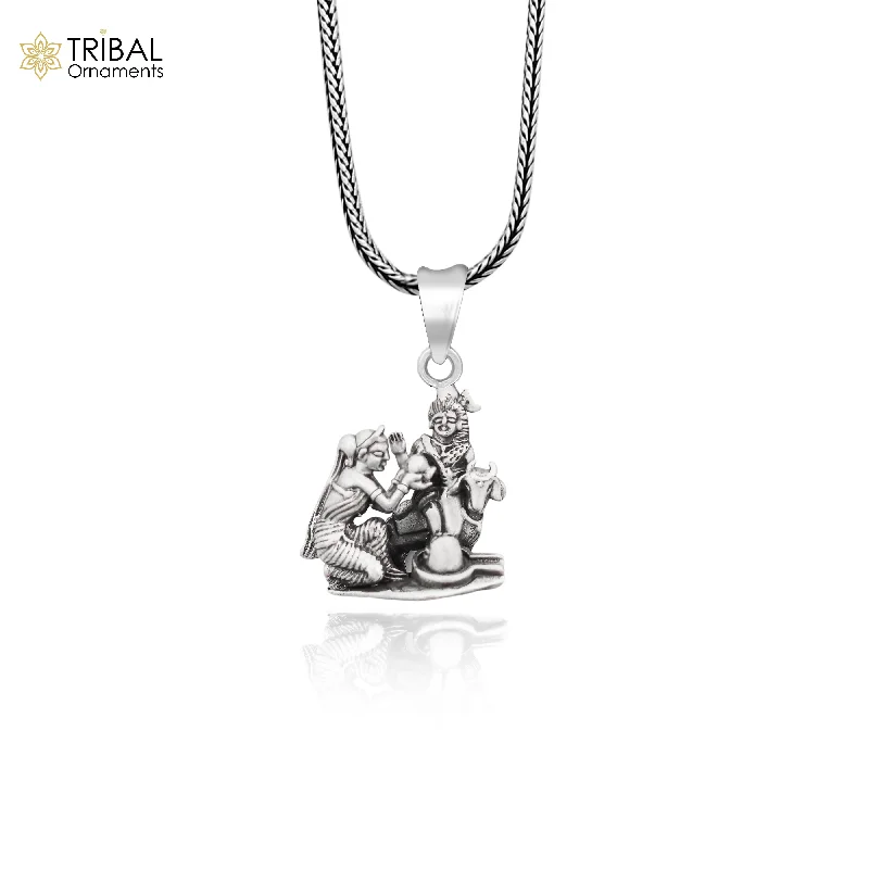 Bold And Beautiful Jewelry Now At Irresistible Prices 925 sterling silver unique lord shiva and goddess Parwati and Nandi maharaj with shiva lingam pendant shiv Darbar pendant jewelry ssp920 Bold And Beautiful Jewelry Now At Irresistible Prices 925 sterling silver unique lord shiva and goddess Parwati and Nandi maharaj with shiva lingam pendant shiv Darbar pendant jewelry ssp920