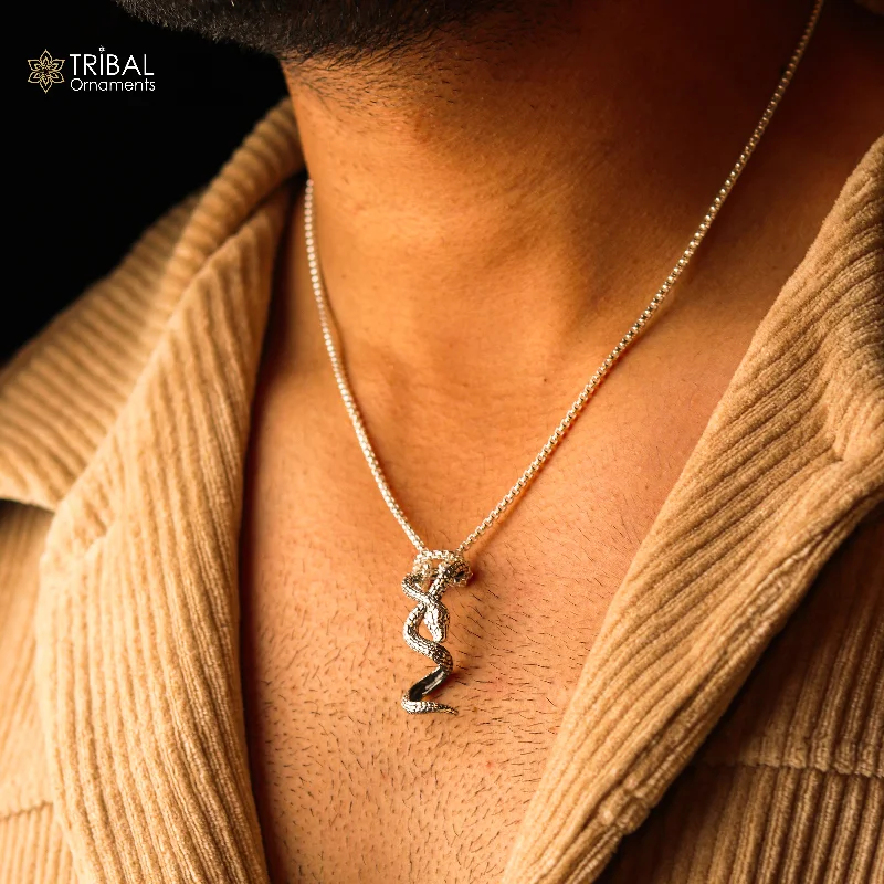 Exclusive Jewelry Sale – Sparkle For Less 925 sterling silver unique waved snake pendant/ king cobra snake pendant is n embodiment of timeless beauty and symbolism nsp644 Exclusive Jewelry Sale – Sparkle For Less 925 sterling silver unique waved snake pendant/ king cobra snake pendant is n embodiment of timeless beauty and symbolism nsp644