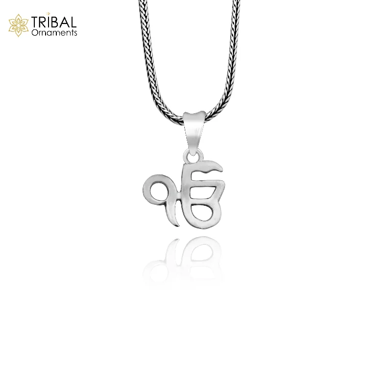 Elevate Your Jewelry Collection With Limited-Time Savings Handmade solid 925 sterling silver Ek Onkar sikh pendant, excellent unique design stylish unisex personalized gift pendant jewelry ssp483 Elevate Your Jewelry Collection With Limited-Time Savings Handmade solid 925 sterling silver Ek Onkar sikh pendant, excellent unique design stylish unisex personalized gift pendant jewelry ssp483