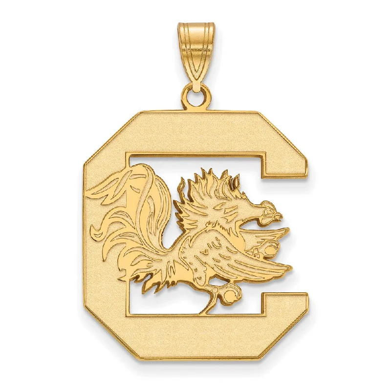 Fashion-Forward Jewelry At Exclusive Discounts 14k Gold Plated Silver South Carolina XL Pendant Fashion-Forward Jewelry At Exclusive Discounts 14k Gold Plated Silver South Carolina XL Pendant