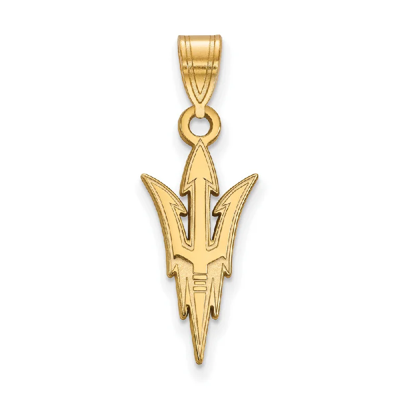 Affordable Luxury Jewelry For Every Occasion 14k Yellow Gold Arizona State Large Logo Pendant Affordable Luxury Jewelry For Every Occasion 14k Yellow Gold Arizona State Large Logo Pendant
