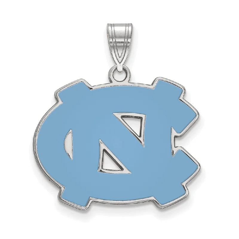 Delicate Crystal Jewelry For Sophisticated Charm Sterling Silver North Carolina Large Enamel Pendant Delicate Crystal Jewelry For Sophisticated Charm Sterling Silver North Carolina Large Enamel Pendant