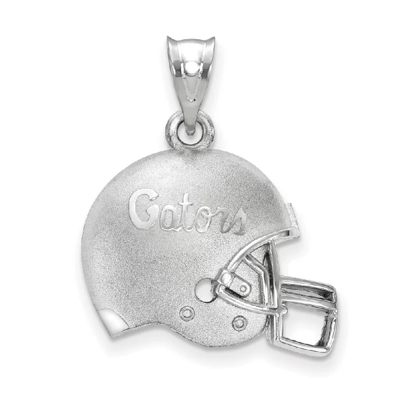 Elevate Your Jewelry Collection With Limited-Time Savings Sterling Silver U. of Florida 3D Football Helmet w Logo Pendant Elevate Your Jewelry Collection With Limited-Time Savings Sterling Silver U. of Florida 3D Football Helmet w Logo Pendant