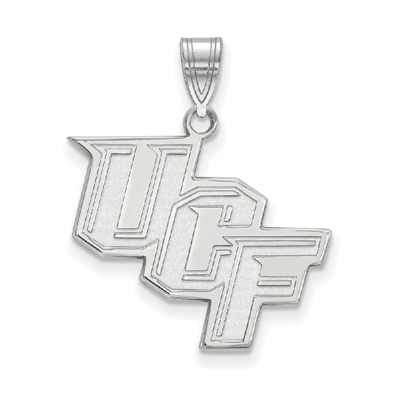 Unmissable Jewelry Clearance – Final Reductions Sterling Silver Central Florida Large 'UCF' Pendant Unmissable Jewelry Clearance – Final Reductions Sterling Silver Central Florida Large 'UCF' Pendant