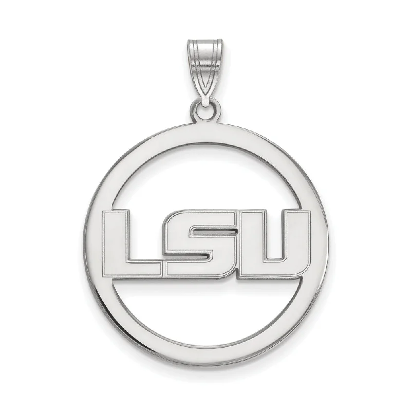 Jewelry Deals That Sparkle – Shop Today Sterling Silver Louisiana State XL Circle Pendant Jewelry Deals That Sparkle – Shop Today Sterling Silver Louisiana State XL Circle Pendant
