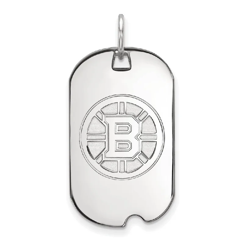 Luxury Meets Affordability – Jewelry Sale Now Live Sterling Silver NHL Boston Bruins Dog Tag Pendant Luxury Meets Affordability – Jewelry Sale Now Live Sterling Silver NHL Boston Bruins Dog Tag Pendant