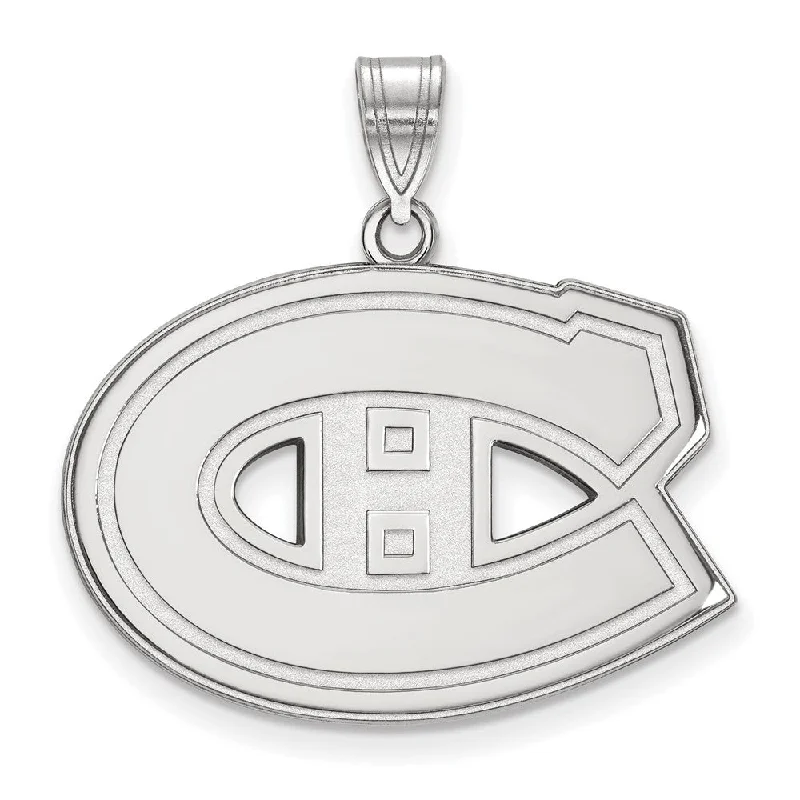 Shop High-Quality Jewelry At Jaw-Dropping Discounts Sterling Silver NHL Montreal Canadiens Large Pendant Shop High-Quality Jewelry At Jaw-Dropping Discounts Sterling Silver NHL Montreal Canadiens Large Pendant