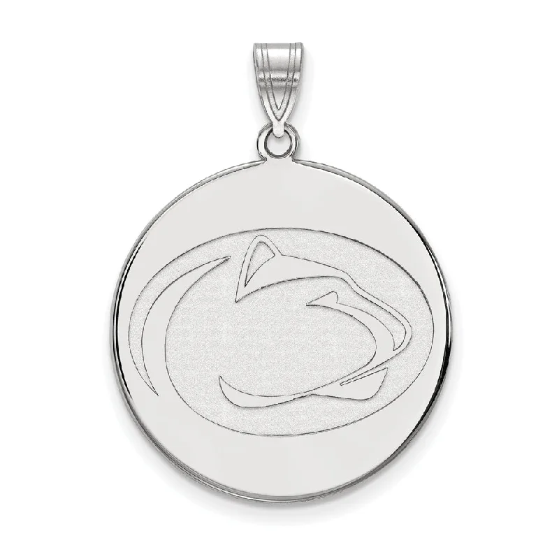 The Biggest Jewelry Sale Of The Year Is Here Sterling Silver Penn State XL Logo Disc Pendant The Biggest Jewelry Sale Of The Year Is Here Sterling Silver Penn State XL Logo Disc Pendant