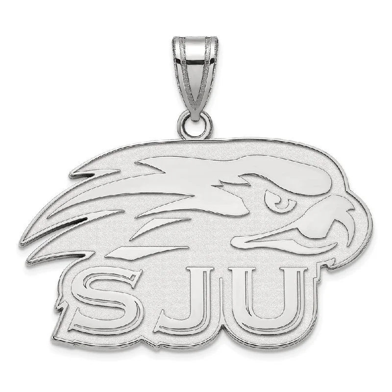 High-Quality Jewelry At A Fraction Of The Cost Sterling Silver St Joseph's U. Large Pendant High-Quality Jewelry At A Fraction Of The Cost Sterling Silver St Joseph's U. Large Pendant