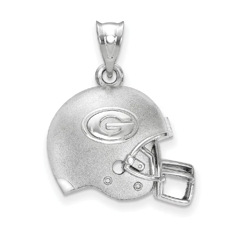 Shop Signature Jewelry Styles At Exclusive Prices Sterling Silver U. of Georgia G 3D Football Helmet w Logo Pendant Shop Signature Jewelry Styles At Exclusive Prices Sterling Silver U. of Georgia G 3D Football Helmet w Logo Pendant