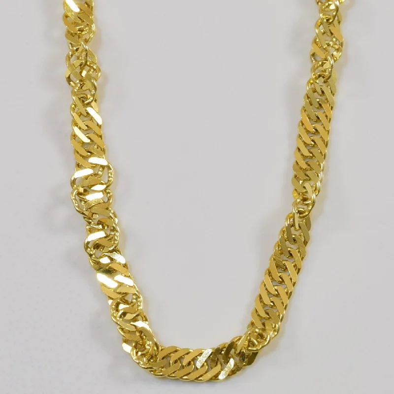 Shop Signature Jewelry Styles At Exclusive Prices 10k Yellow Gold Singapore Chain | 17.5" | Shop Signature Jewelry Styles At Exclusive Prices 10k Yellow Gold Singapore Chain | 17.5" |