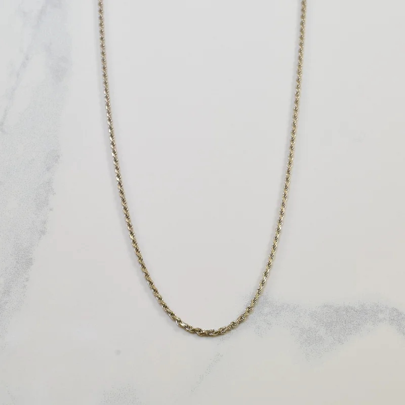 Unmissable Jewelry Sale – Shop Before It's Too Late 14k White Gold Fine Rope Chain | 18" | Unmissable Jewelry Sale – Shop Before It's Too Late 14k White Gold Fine Rope Chain | 18" |
