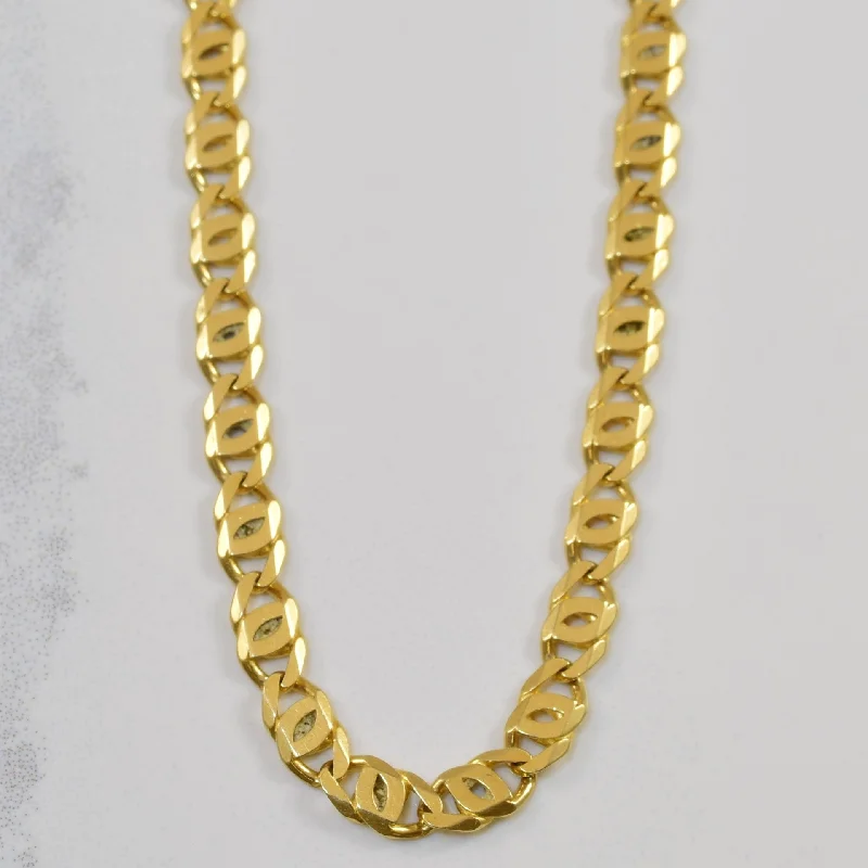 Unmissable Jewelry Clearance – Final Reductions 14k Yellow Gold Fancy Chain | 19.5" | Unmissable Jewelry Clearance – Final Reductions 14k Yellow Gold Fancy Chain | 19.5" |