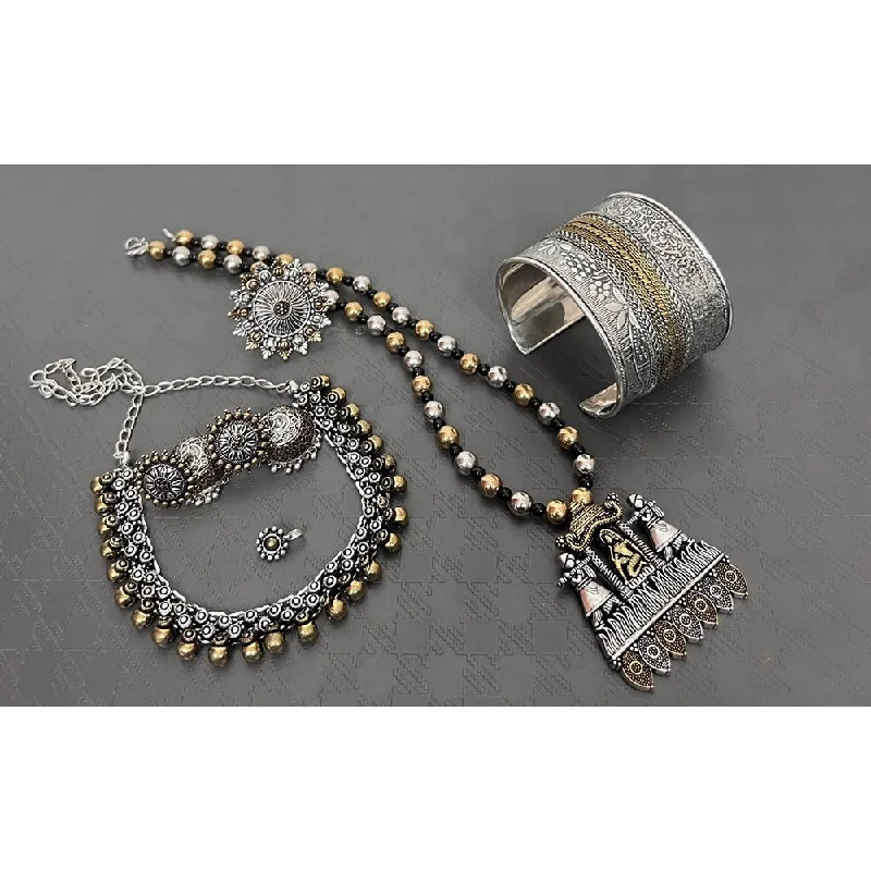 Get Ready To Sparkle – Special Jewelry Discounts Akruti Collection 2Tone Plated Jewellery Combo Get Ready To Sparkle – Special Jewelry Discounts Akruti Collection 2Tone Plated Jewellery Combo