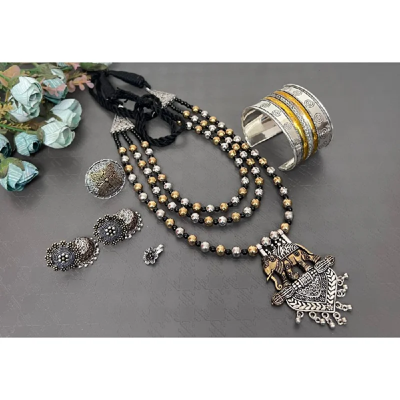 Limited-Stock Jewelry Sale – Shop Before It's Gone Akruti Collection Oxidised Combo Set Limited-Stock Jewelry Sale – Shop Before It's Gone Akruti Collection Oxidised Combo Set