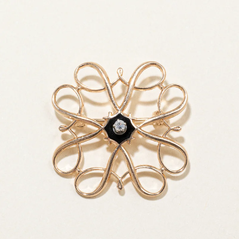 Once-A-Year Jewelry Deals – Shop Before They’Re Gone Black Enamel & Diamond Brooch | 0.04ct | Once-A-Year Jewelry Deals – Shop Before They’Re Gone Black Enamel & Diamond Brooch | 0.04ct |