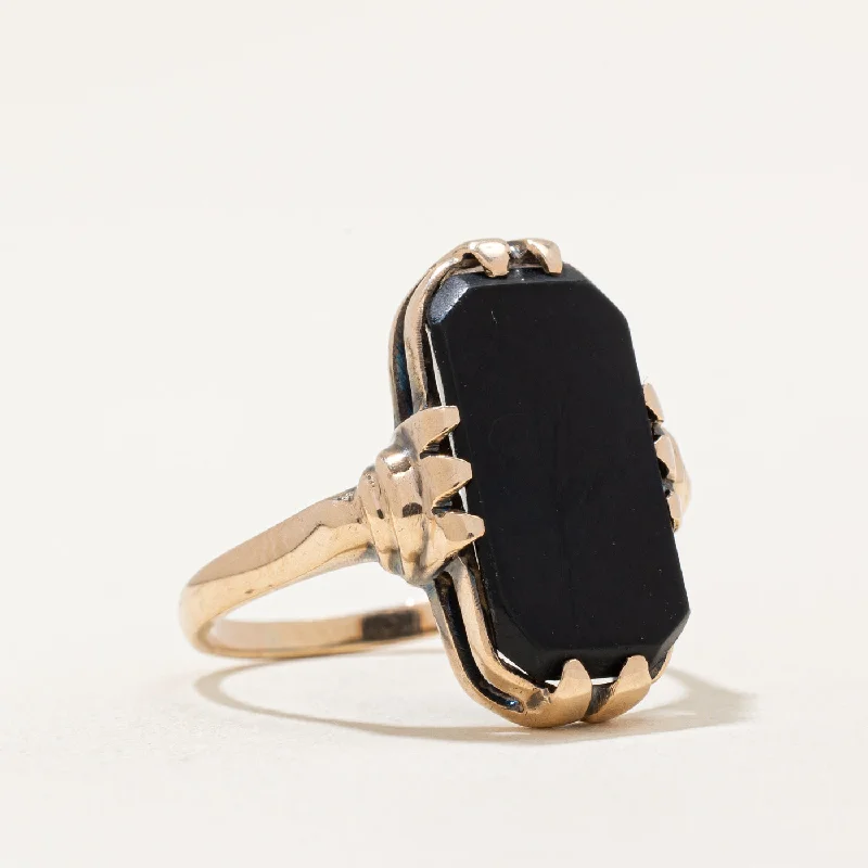 Premium Diamond Jewelry At Once-In-A-Lifetime Discounts Black Onyx Cocktail Ring | 4.50ct | SZ 7.75 | Premium Diamond Jewelry At Once-In-A-Lifetime Discounts Black Onyx Cocktail Ring | 4.50ct | SZ 7.75 |