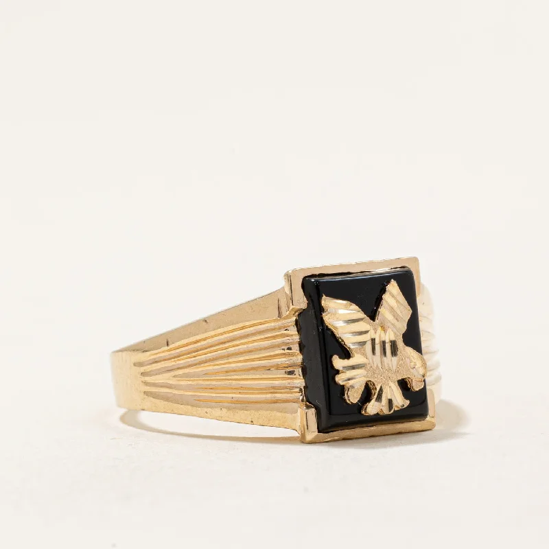 Shop Modern Jewelry Collections With Exclusive Discounts Black Onyx Eagle Ring | 2.30ct | SZ 9.75 | Shop Modern Jewelry Collections With Exclusive Discounts Black Onyx Eagle Ring | 2.30ct | SZ 9.75 |