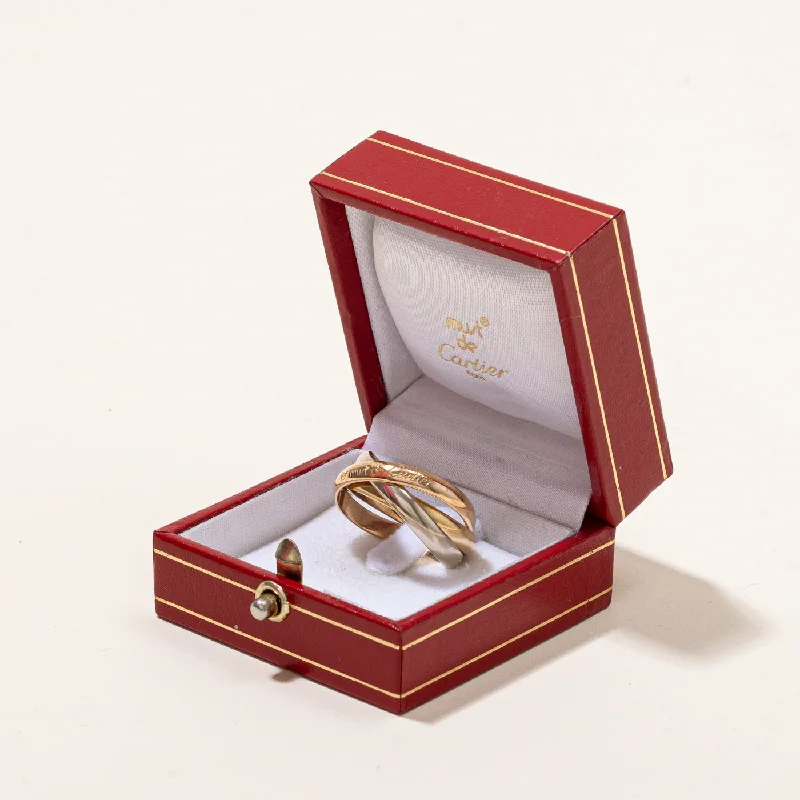 Shop Dazzling Jewelry With Special Promotional Discounts 'Cartier' Vintage Les Must De Cartier Ring | SZ 8.25 | Shop Dazzling Jewelry With Special Promotional Discounts 'Cartier' Vintage Les Must De Cartier Ring | SZ 8.25 |