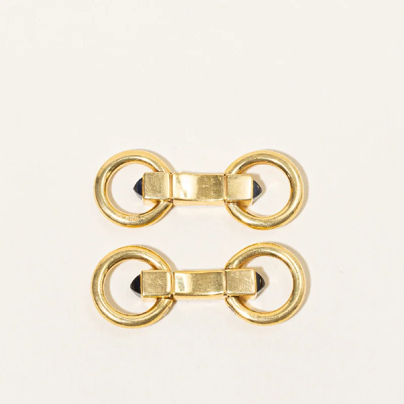 Luxury Jewelry Sale – Elegant Styles At Unbeatable Prices Cartier' Vintage Sapphire Cufflinks | 1.00ctw | Luxury Jewelry Sale – Elegant Styles At Unbeatable Prices Cartier' Vintage Sapphire Cufflinks | 1.00ctw |