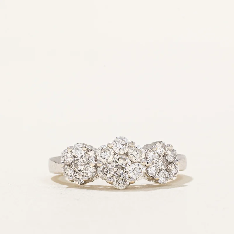 Flash Jewelry Sale – Get Stunning Pieces At Low Prices Diamond Cluster Ring | 0.89ctw | SZ 5.25 | Flash Jewelry Sale – Get Stunning Pieces At Low Prices Diamond Cluster Ring | 0.89ctw | SZ 5.25 |