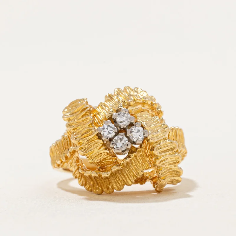 Stunning Jewelry At Even More Stunning Prices Diamond Cocktail Ring | 0.16ctw | SZ 5 | Stunning Jewelry At Even More Stunning Prices Diamond Cocktail Ring | 0.16ctw | SZ 5 |