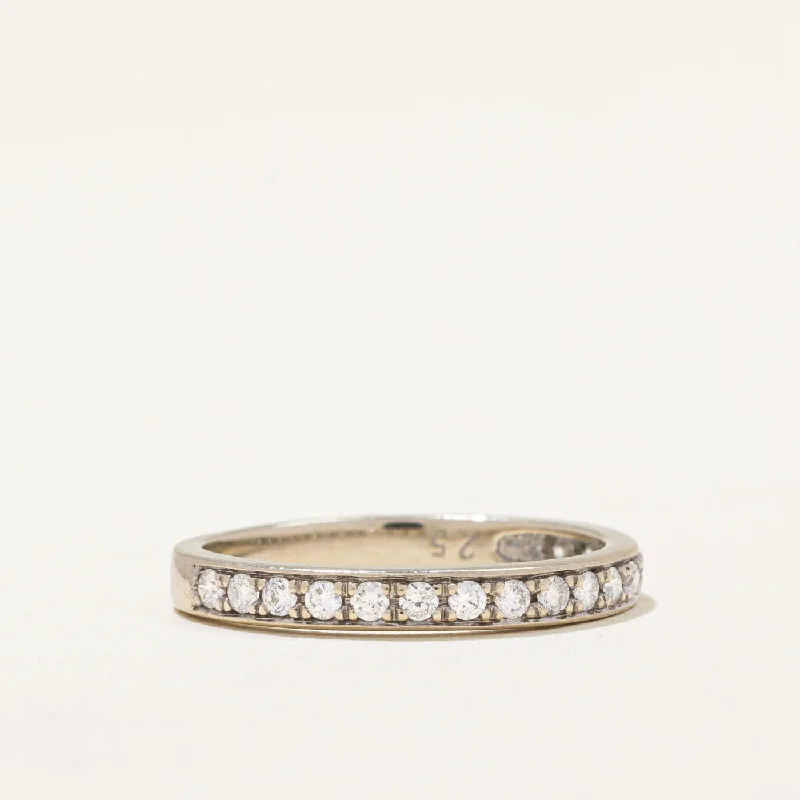 Jewelry Deals That Outshine The Rest Diamond Semi Eternity Band | 0.22ctw | SZ 4.75 | Jewelry Deals That Outshine The Rest Diamond Semi Eternity Band | 0.22ctw | SZ 4.75 |