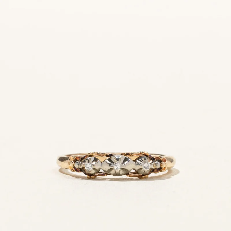 Last Chance To Shop High-End Jewelry At Markdown Prices Diamond Vintage Ring | 0.03ctw | SZ 5.75 | Last Chance To Shop High-End Jewelry At Markdown Prices Diamond Vintage Ring | 0.03ctw | SZ 5.75 |