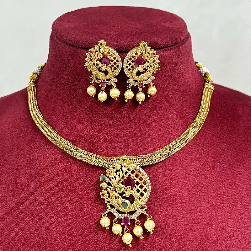 Shop Jewelry That Shines Without The High Price Diksha Collection Gold Plated Necklace Set Shop Jewelry That Shines Without The High Price Diksha Collection Gold Plated Necklace Set