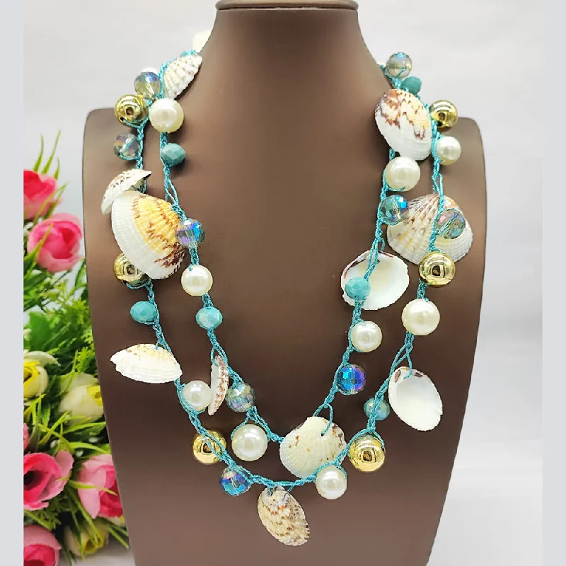 Affordable Elegance – Special Jewelry Sale Now Live JCM Gold Plated Designer Pearls Long Necklace Affordable Elegance – Special Jewelry Sale Now Live JCM Gold Plated Designer Pearls Long Necklace