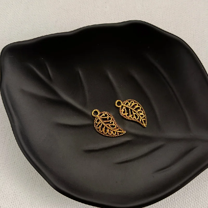 Unique Jewelry For Less – Shop The Sale Now Kriaa Gold Oxidised Leaf Charms Pendants DIY for Necklace Bracelet Jewelry Making and Crafting Unique Jewelry For Less – Shop The Sale Now Kriaa Gold Oxidised Leaf Charms Pendants DIY for Necklace Bracelet Jewelry Making and Crafting