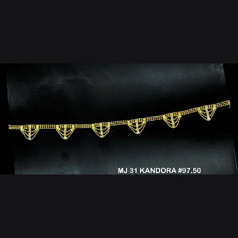Jewelry Deals That Outshine The Rest Mahavir Gold Plated Chain Kamarband - MJ 31 KANDORA Jewelry Deals That Outshine The Rest Mahavir Gold Plated Chain Kamarband - MJ 31 KANDORA