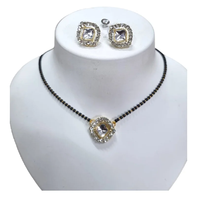 Fine Jewelry, Limited-Time Offers Available Naitika Arts Gold Plated Austrian Stone Manglasutra Fine Jewelry, Limited-Time Offers Available Naitika Arts Gold Plated Austrian Stone Manglasutra