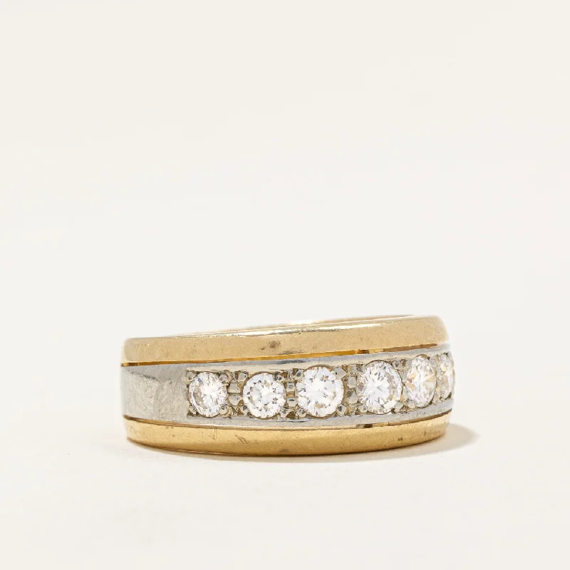 Timeless Elegance At Unbelievable Discounts Flush Set Diamond Band | 0.70ctw | SZ 7.5 | Timeless Elegance At Unbelievable Discounts Flush Set Diamond Band | 0.70ctw | SZ 7.5 |