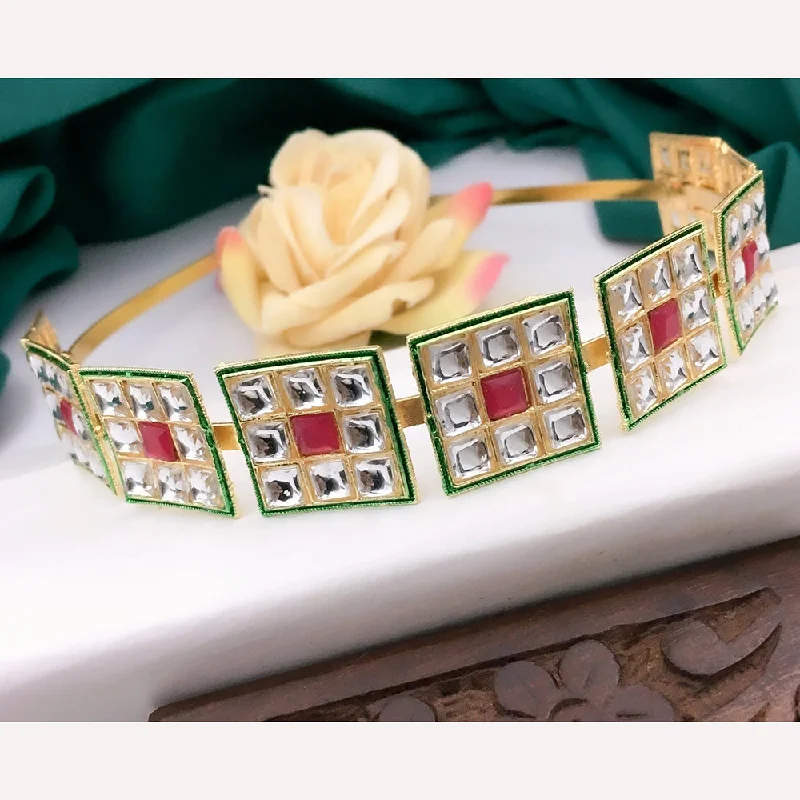 Glamorous Jewelry, Glamorous Deals – Shop Now Shree Jai Sai Art Gold Plated Kundan Sheeshphool Headband Glamorous Jewelry, Glamorous Deals – Shop Now Shree Jai Sai Art Gold Plated Kundan Sheeshphool Headband