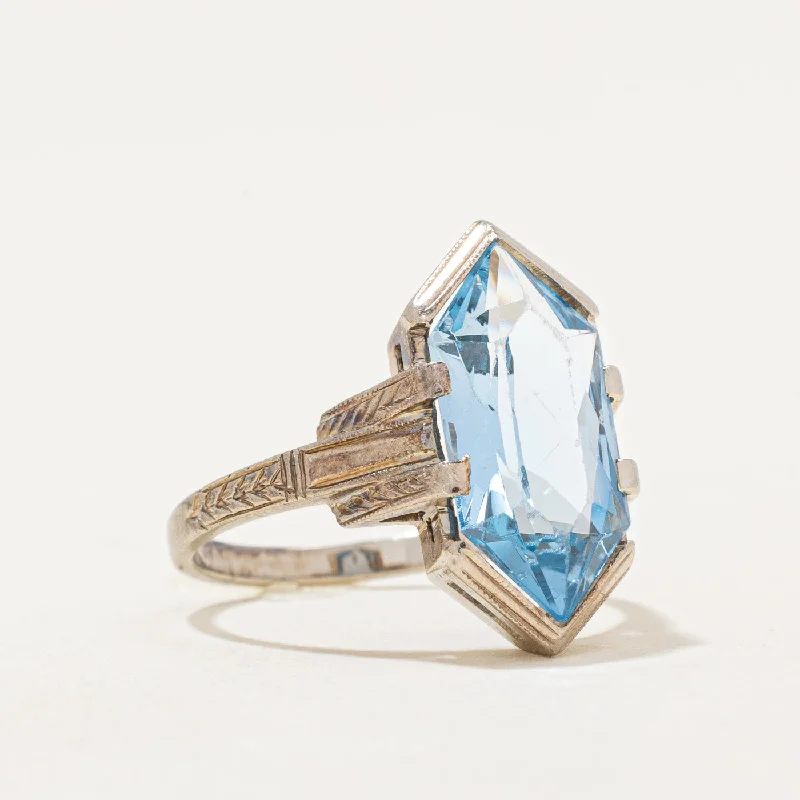 Jewelry Clearance Event – Stock Up Before It's Over Synthetic Spinel Art Deco Style Ring | 3.50ct | SZ 5.5 | Jewelry Clearance Event – Stock Up Before It's Over Synthetic Spinel Art Deco Style Ring | 3.50ct | SZ 5.5 |