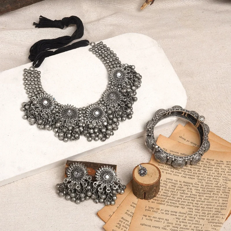 Don't Miss Out On Jaw-Dropping Jewelry Discounts Teejh Eluru Oxidised Silver Jewellery Gift Set Don't Miss Out On Jaw-Dropping Jewelry Discounts Teejh Eluru Oxidised Silver Jewellery Gift Set