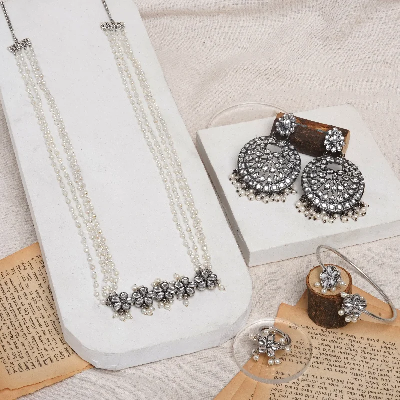 Affordable Luxury Jewelry For Every Occasion Teejh Lothal Oxidised Silver Jewellery Gift Set Affordable Luxury Jewelry For Every Occasion Teejh Lothal Oxidised Silver Jewellery Gift Set