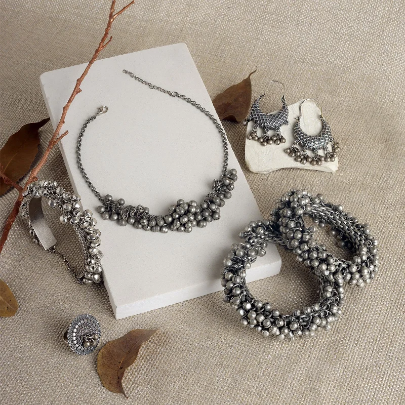 Accessorize For Less – Luxury Jewelry At Affordable Prices Teejh Nellore Oxidised Silver Jewellery Gift Set Accessorize For Less – Luxury Jewelry At Affordable Prices Teejh Nellore Oxidised Silver Jewellery Gift Set