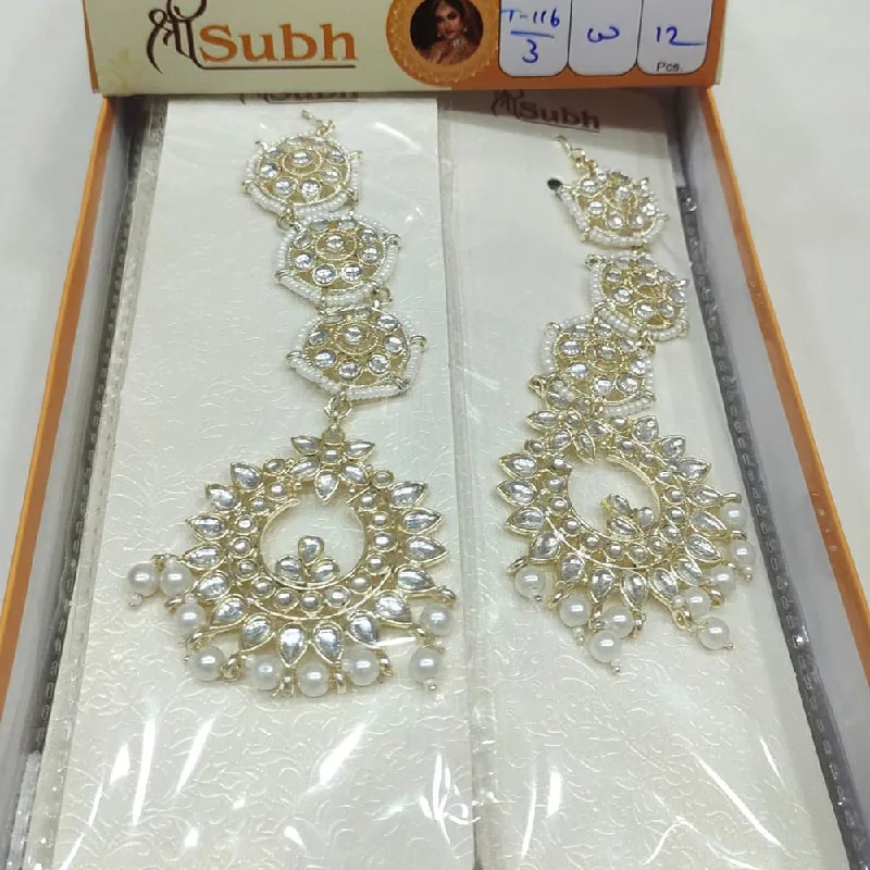 Premium Jewelry, Premium Discounts – Act Fast Tip Top Jewellers Gold Plated Kundan Stone Mangtikka Premium Jewelry, Premium Discounts – Act Fast Tip Top Jewellers Gold Plated Kundan Stone Mangtikka