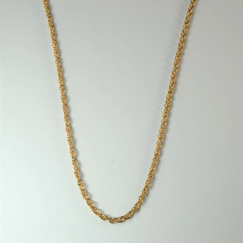 Exclusive Gemstone Jewelry Markdowns – Shop Now 10k Yellow Gold Prince of Whales Chain | 18" | Exclusive Gemstone Jewelry Markdowns – Shop Now 10k Yellow Gold Prince of Whales Chain | 18" |