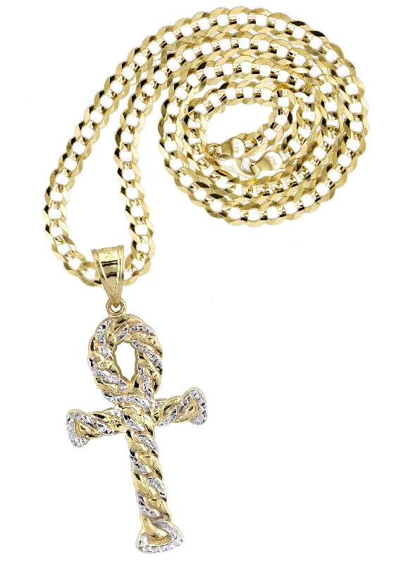Flash Sale On Stunning Jewelry – Don't Miss Out 10K Yellow Gold Ankh Necklace | Small 6 Grams - Large 13 Grams Flash Sale On Stunning Jewelry – Don't Miss Out 10K Yellow Gold Ankh Necklace | Small 6 Grams - Large 13 Grams