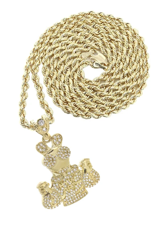 Limited-Stock Jewelry Clearance – Grab Your Favorites Now 10K Yellow Gold Ace Of Spades Necklace | Appx. 18 Grams Limited-Stock Jewelry Clearance – Grab Your Favorites Now 10K Yellow Gold Ace Of Spades Necklace | Appx. 18 Grams