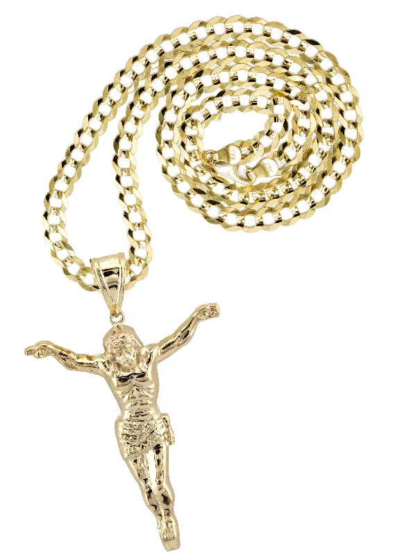 Bestselling Jewelry At Special Promotional Rates 10K Yellow Gold Cross Necklace | Small 5 Grams - Large 12 Grams Bestselling Jewelry At Special Promotional Rates 10K Yellow Gold Cross Necklace | Small 5 Grams - Large 12 Grams