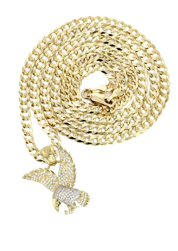Dainty And Elegant Jewelry Now At Reduced Prices 10K Yellow Gold Hawk Necklace | Appx. 13.3 Grams Dainty And Elegant Jewelry Now At Reduced Prices 10K Yellow Gold Hawk Necklace | Appx. 13.3 Grams