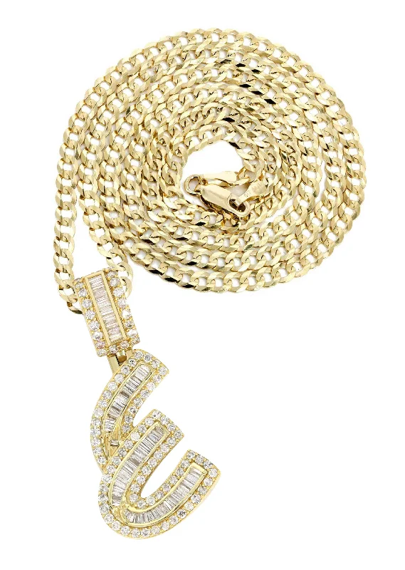 Jewelry Sale Alert – Shop Timeless Elegance Today 14K Yellow Gold Letter "E" Baguette Diamond Necklace | 1.96 Carats Jewelry Sale Alert – Shop Timeless Elegance Today 14K Yellow Gold Letter "E" Baguette Diamond Necklace | 1.96 Carats