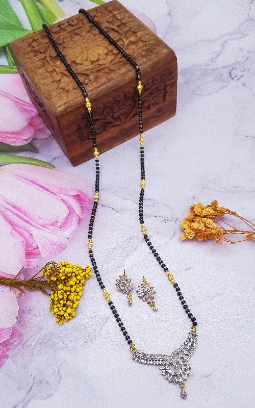 Huge Savings On Timeless Jewelry Collections Black bead Mangalya / Mangalsutra chain 24 inches 19612N Huge Savings On Timeless Jewelry Collections Black bead Mangalya / Mangalsutra chain 24 inches 19612N
