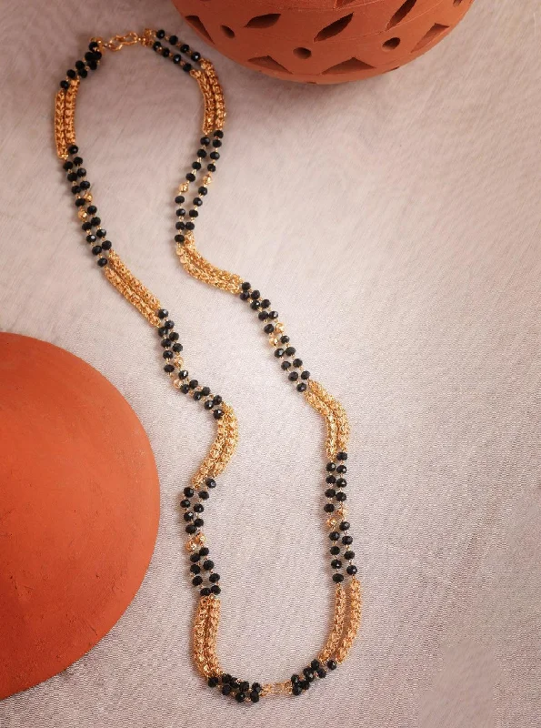 Shop Elegant Jewelry At Unbeatable Prices 1 gm Microgold plating Black bead Mangalya chain 30 inches 8664n Shop Elegant Jewelry At Unbeatable Prices 1 gm Microgold plating Black bead Mangalya chain 30 inches 8664n
